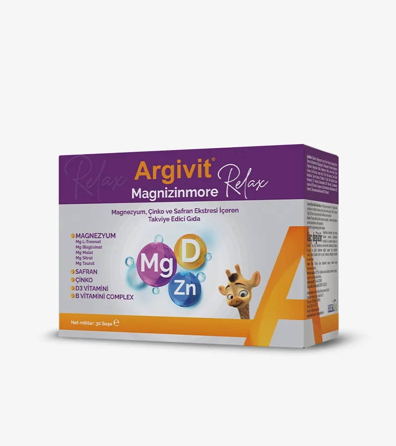 ARGİVİT MAGNIZINMORE RELAX ORAL TOZ SAŞE