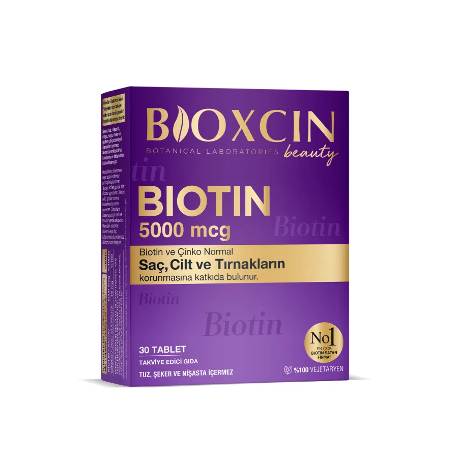 Bioxcin BIOXCIN BEAUTY BIOTIN 5000 MCG TABLET