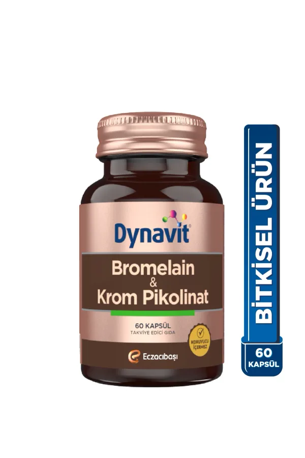 DYNAVIT BROMELAIN VE KROM PİKOLİNAT KAPSÜL
