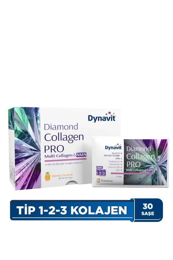 DYNAVIT DIAMOND COLLAGEN PRO MULTI COLLAGEN ORAL TOZ SAŞE