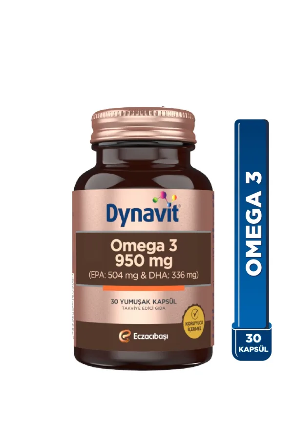 Dynavit DYNAVIT OMEGA-3 950 MG YUMUŞAK KAPSÜL