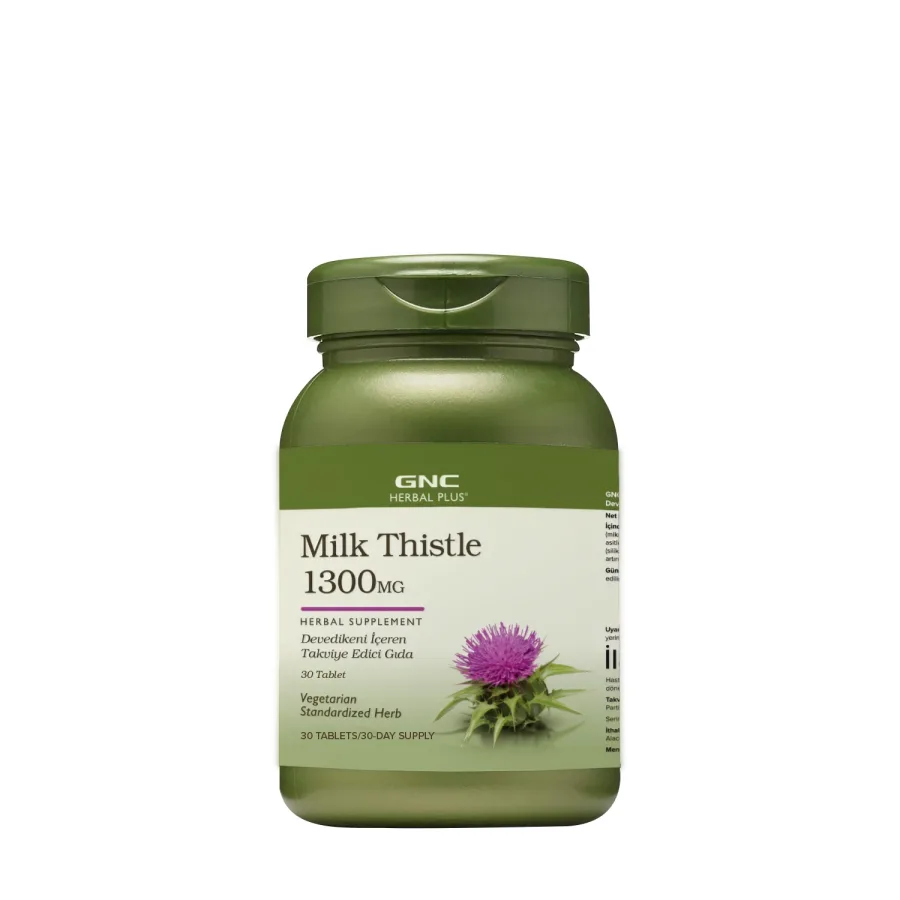 GNC HERBAL PLUS MILK THISTLE - 30 TABLET