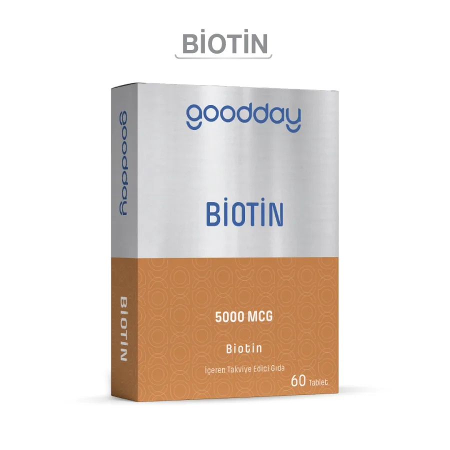 GOODDAY BİOTİN 5000 MCG TABLET