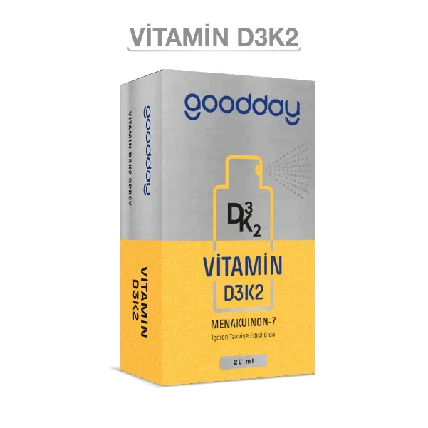 GOODDAY VİTAMİN D3+K2 ORAL DAMLA