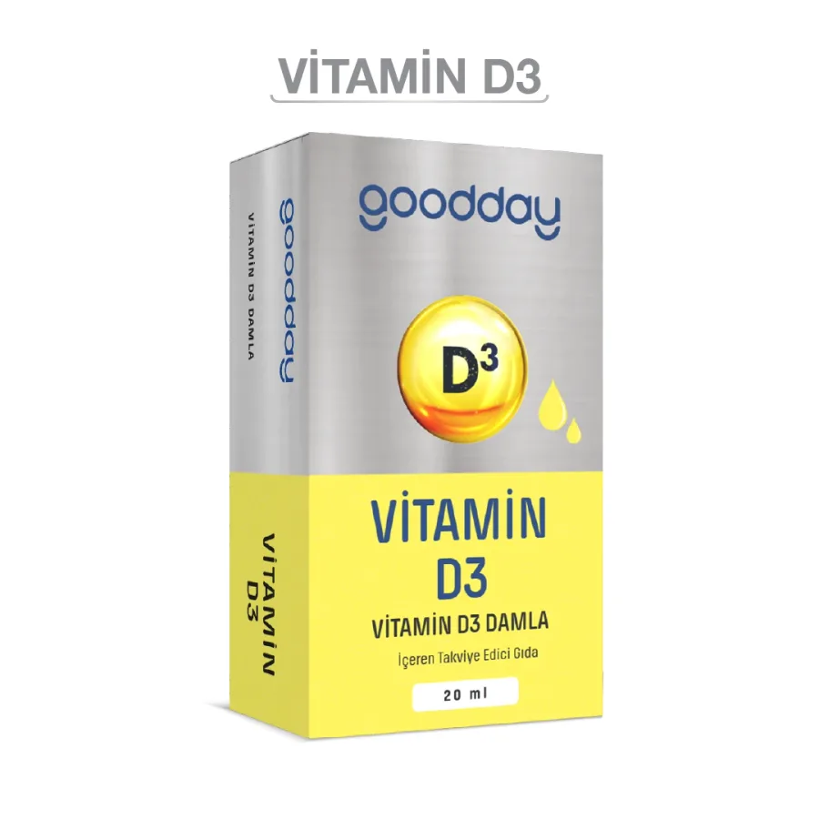 GOODDAY VİTAMİN D3 ORAL DAMLA
