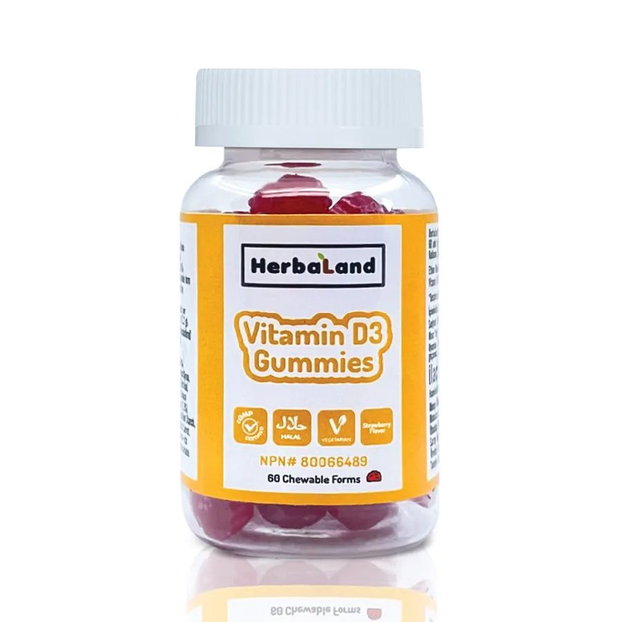 HERBALAND VITAMIN D3 GUMMIES ÇİĞNENEBİLİR FORM