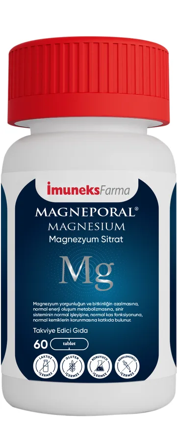 İmuneks IMUNEKS FARMA MAGNEPORAL MAGNESIUM TABLET