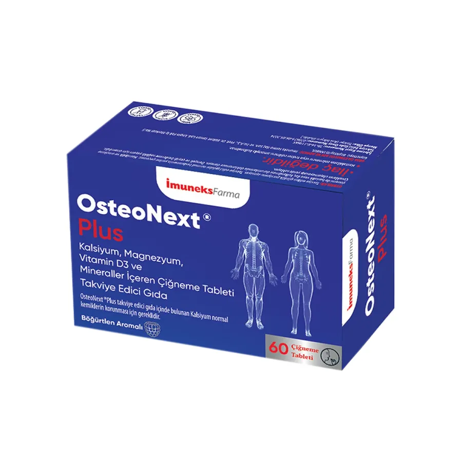 IMUNEKS FARMA OSTEONEXT PLUS ÇİĞNEME TABLETİ