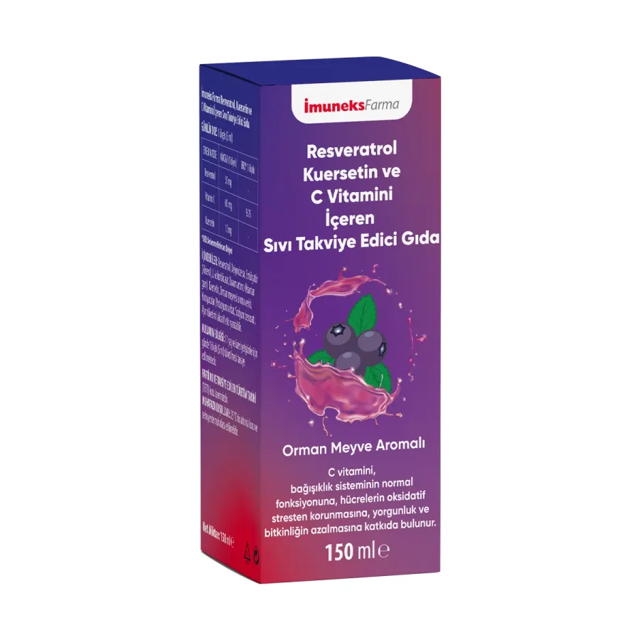İmuneks IMUNEKS FARMA RESVERATROL SIVI