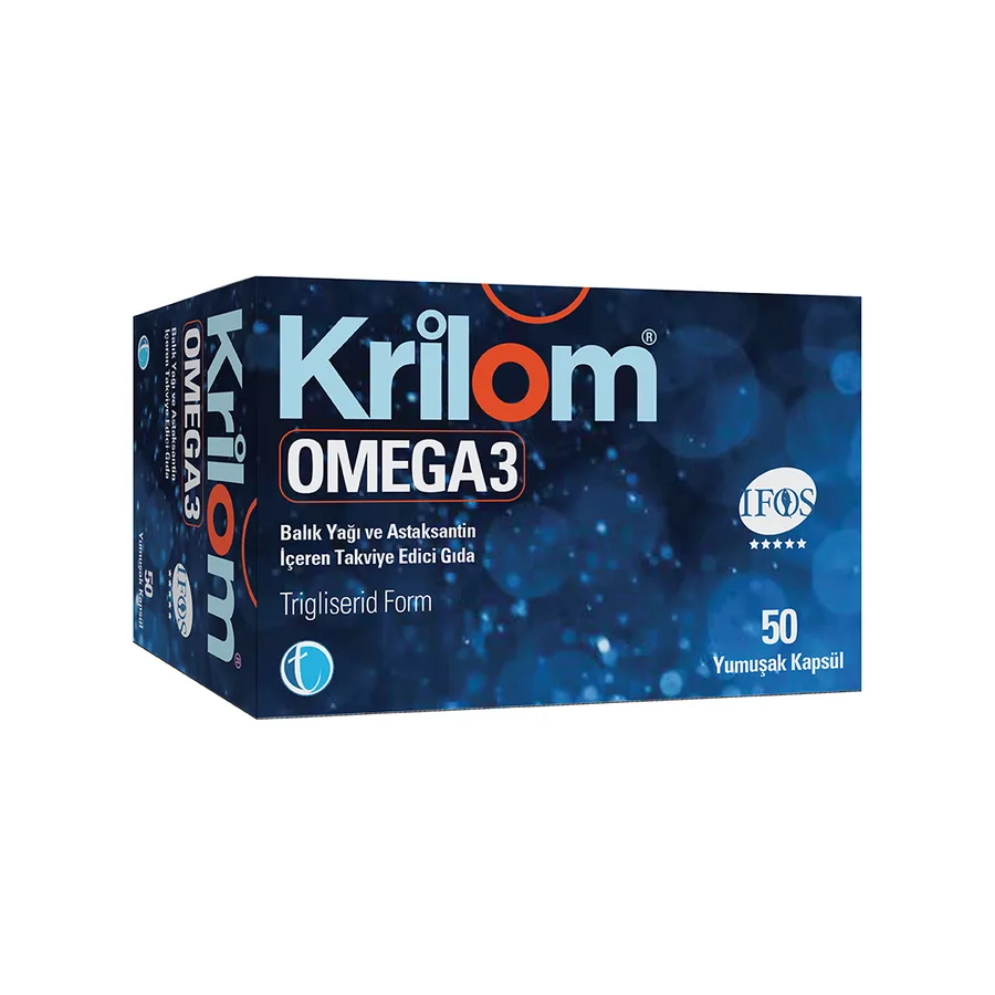 KRILOM OMEGA 3 YUMUŞAK KAPSÜL