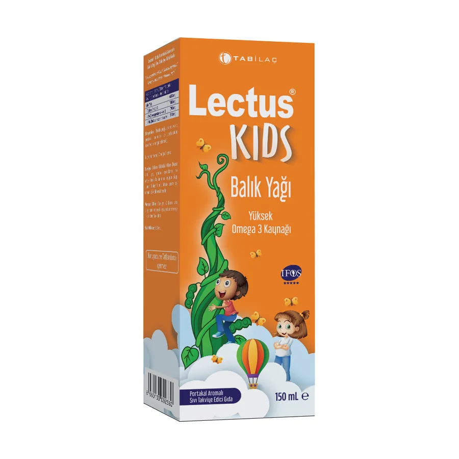 TAB Vitamins LECTUS KIDS PORTAKAL AROMALI BALIK YAĞI