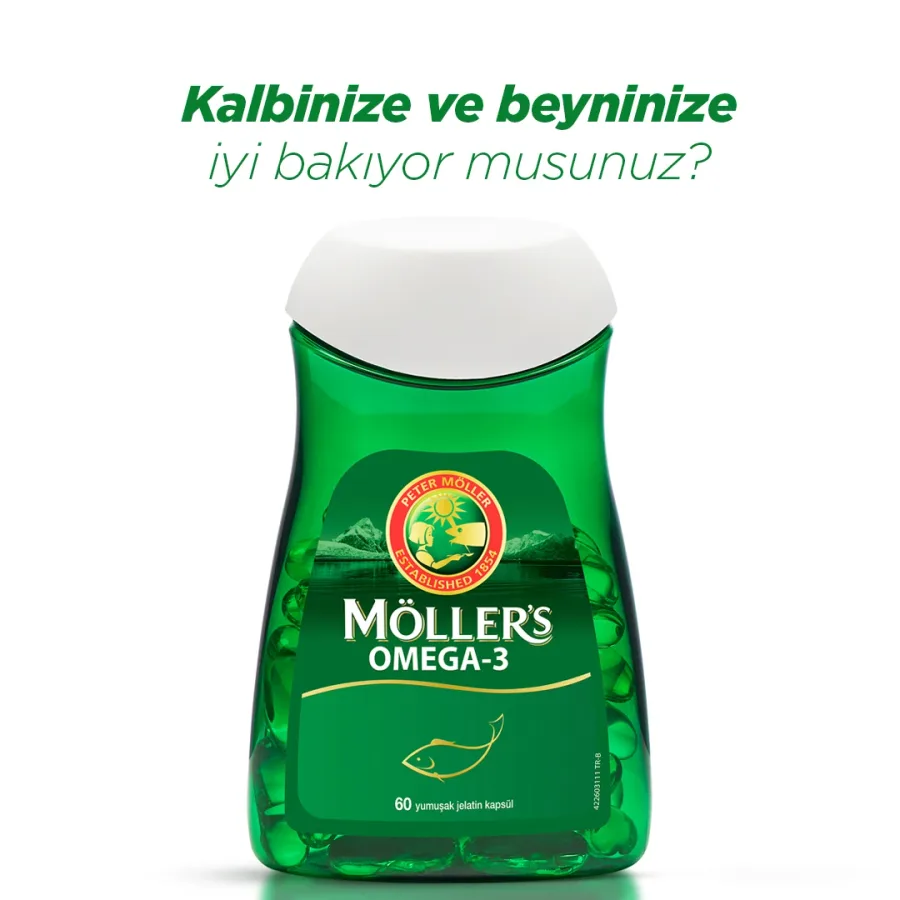 Möller’s MÖLLER'S OMEGA-3 YUMUŞAK KAPSÜL