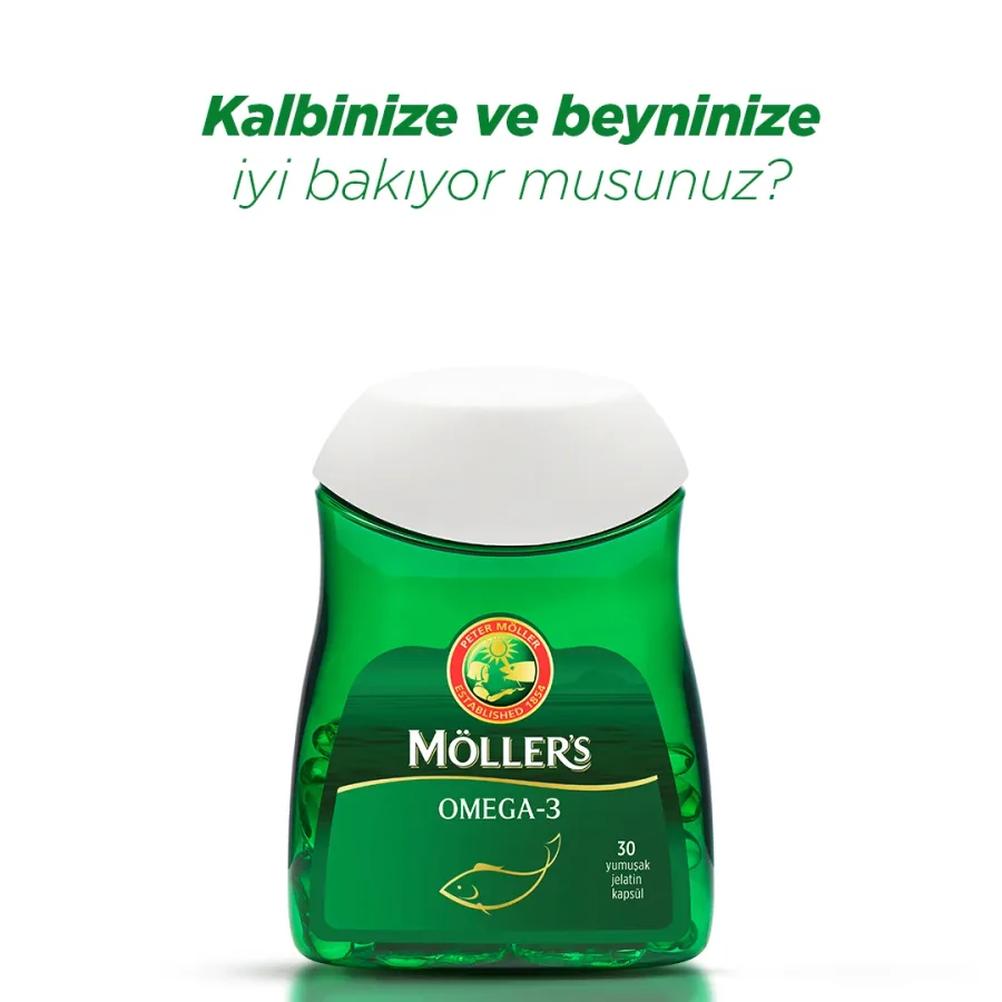 MÖLLER'S OMEGA-3 YUMUŞAK KAPSÜL