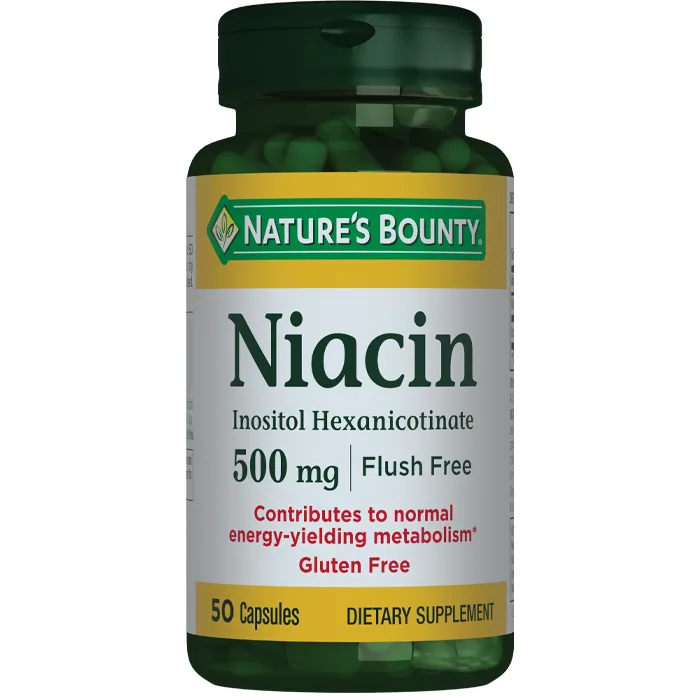 NATURE'S BOUNTY FLUSH FREE NIACIN KAPSÜL