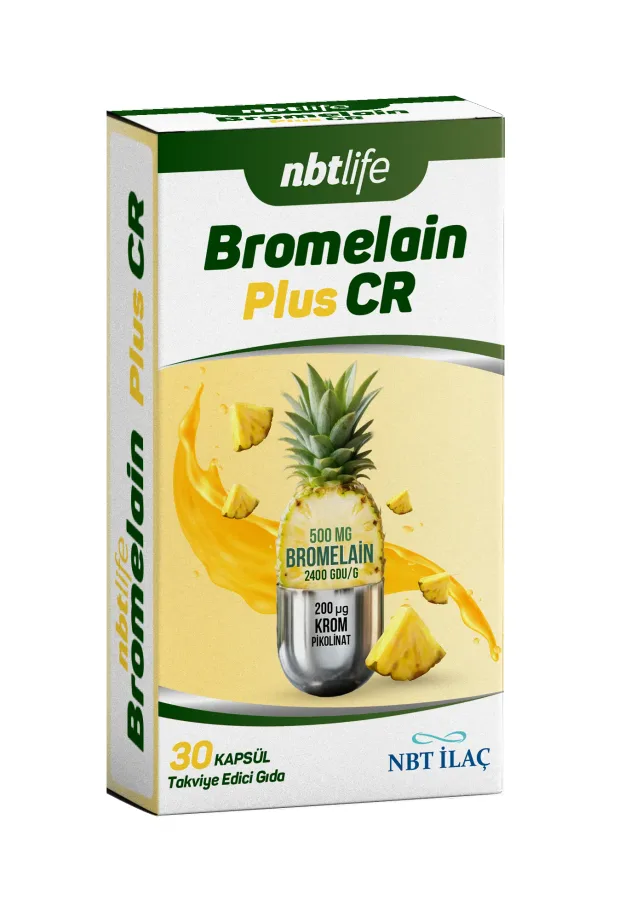 NBTLIFE BROMELAIN PLUS CR KAPSÜL