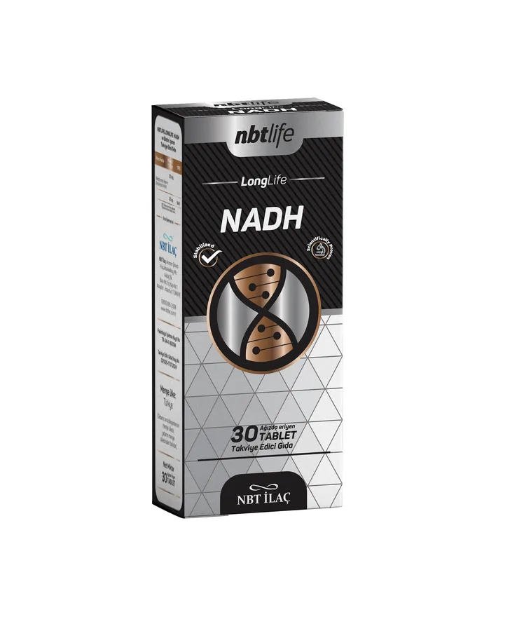 NBT Life NBTLIFE LONGLIFE NADH AĞIZDA ERİYEN TABLET