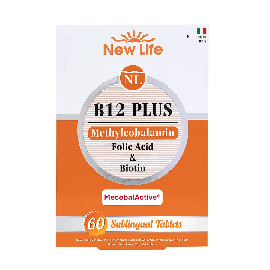 New Life NEW LIFE B12 PLUS METHYLCOBALAMIN DİLALTI TABLET