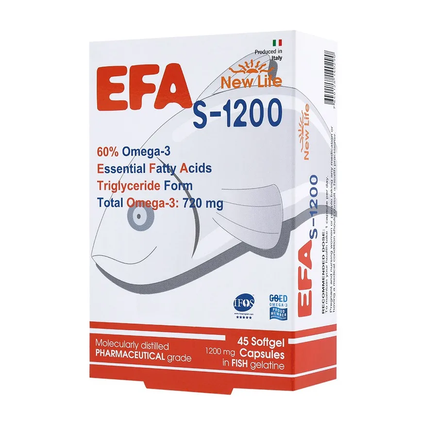 New Life NEW LIFE EFA S 1200 YUMUŞAK JELATİN KAPSÜL