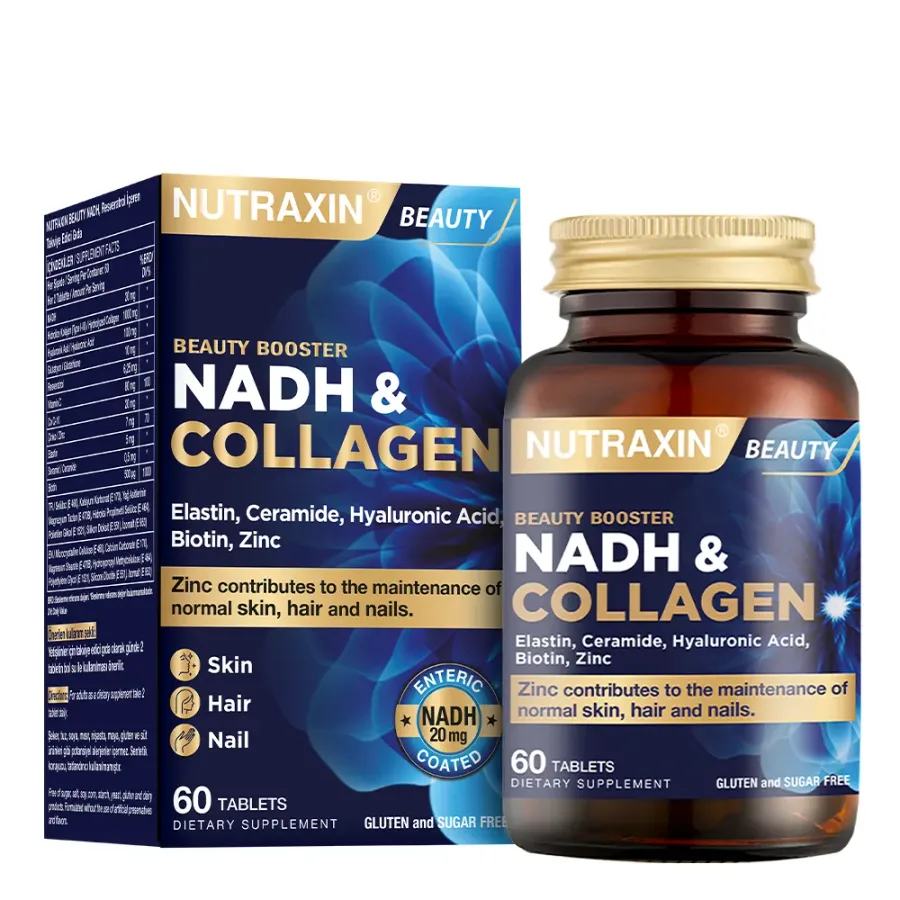 Nutraxin NUTRAXIN BEAUTY NADH & COLLAGEN TABLET