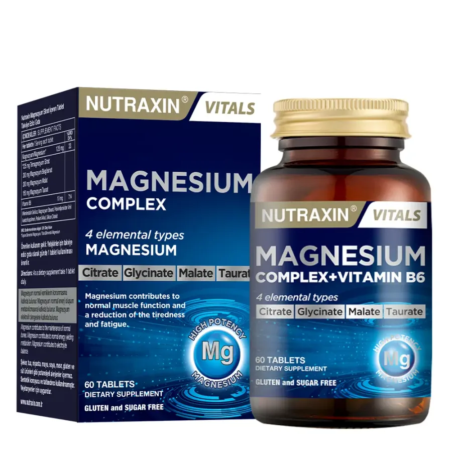 NUTRAXIN VITALS MAGNESUM COMPLEX TABLET