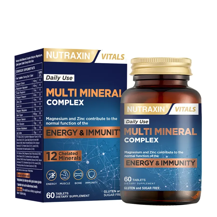 NUTRAXIN VITALS MULTI MINERAL COMPLEX TABLET