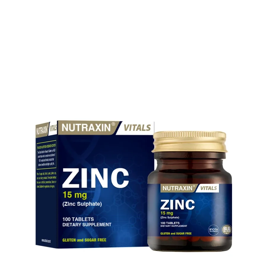 NUTRAXIN VITALS ZINC SULPHATE TABLET