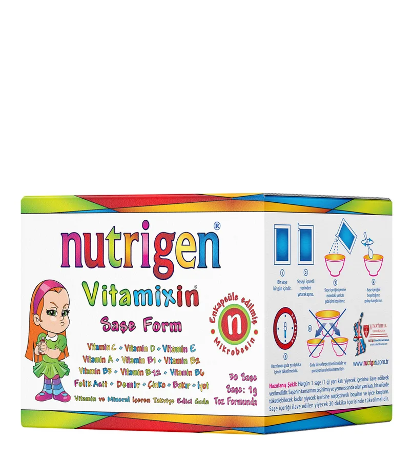 NUTRIGEN VITAMIXIN ORAL TOZ SAŞE
