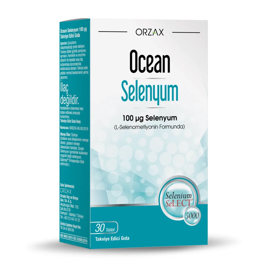 OCEAN SELENYUM 100 MCG TABLET