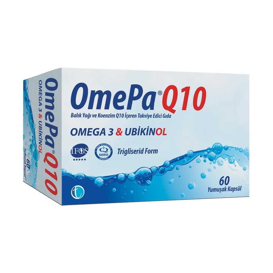 TAB Vitamins OMEPA Q10 OMEGA & UBİKİNOL YUMUŞAK KAPSÜL