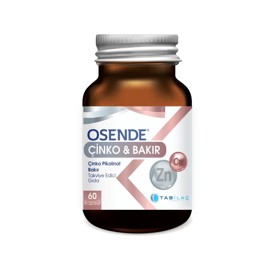 OSENDE ÇİNKO & BAKIR KAPSÜL