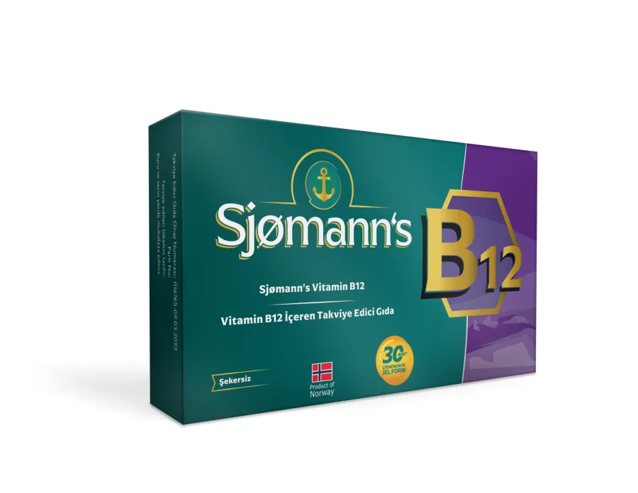 EasyVit SJØMANN'S VITAMIN B12 ÇİĞNENEBİLİR JEL FORM
