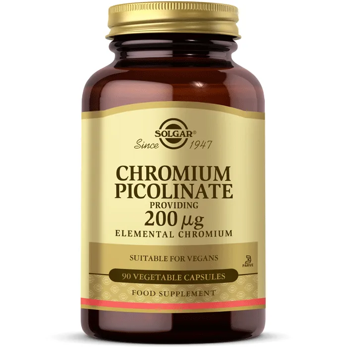 Solgar SOLGAR CHROMIUM PICOLINATE 200 MCG KAPSÜL