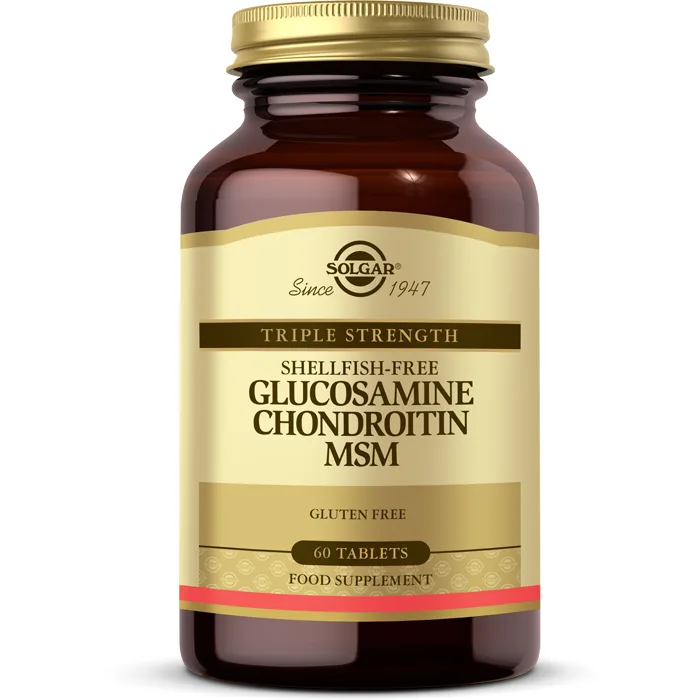 SOLGAR GLUCOSAMINE CHONDROITIN MSM TABLET