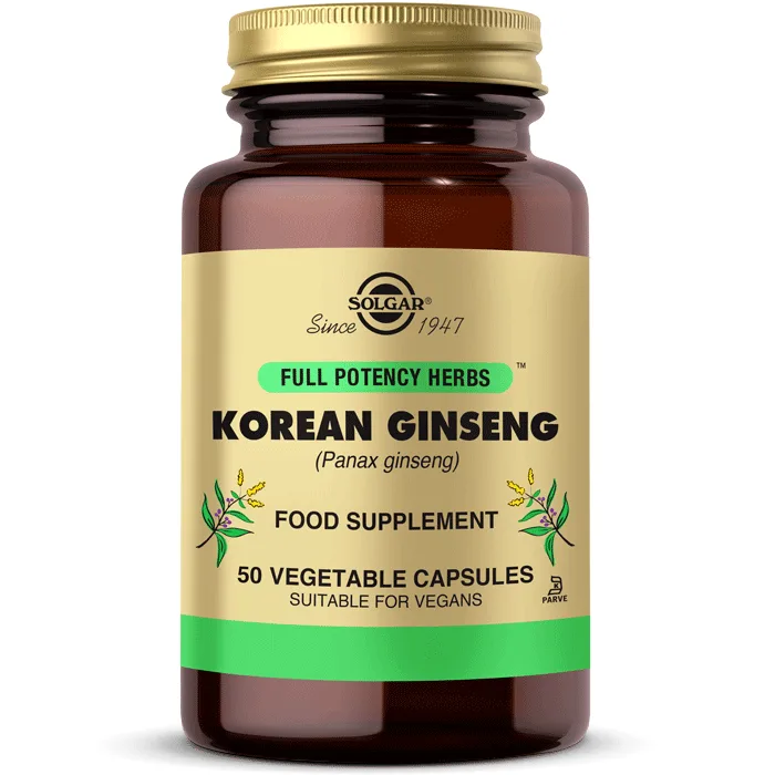 SOLGAR KOREAN GINSENG KAPSÜL