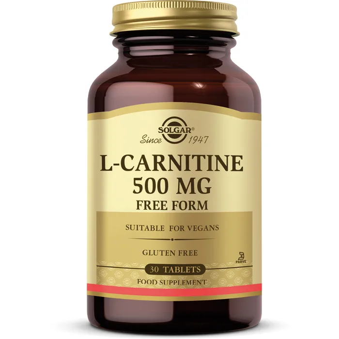 SOLGAR L-CARNITINE 500 MG TABLET