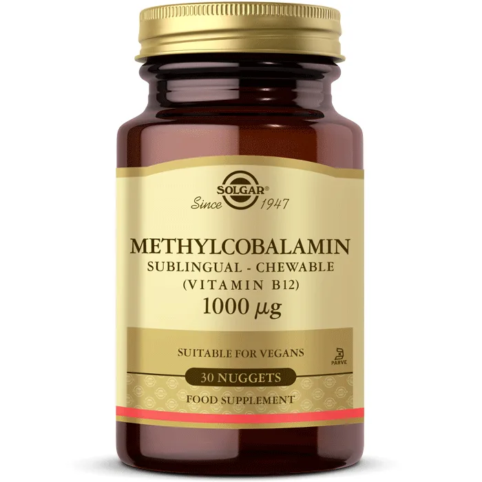 Solgar SOLGAR METHYLCOBALAMIN (VITAMIN B12) 1000 MCG DİLALTI TABLET