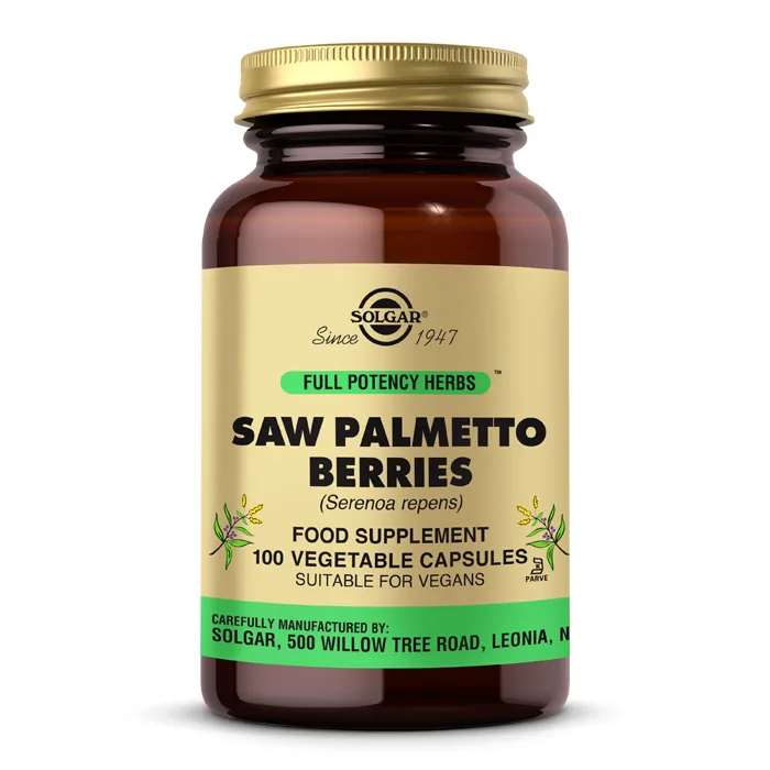 SOLGAR SAW PALMETTO BERRIES KAPSÜL