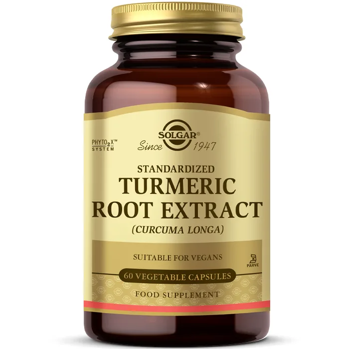 SOLGAR TURMERIC ROOT EXTRACT KAPSÜL
