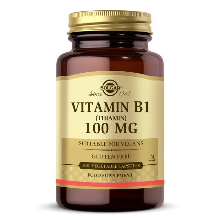 SOLGAR VITAMIN B1 (THIAMIN) 100 MG KAPSÜL