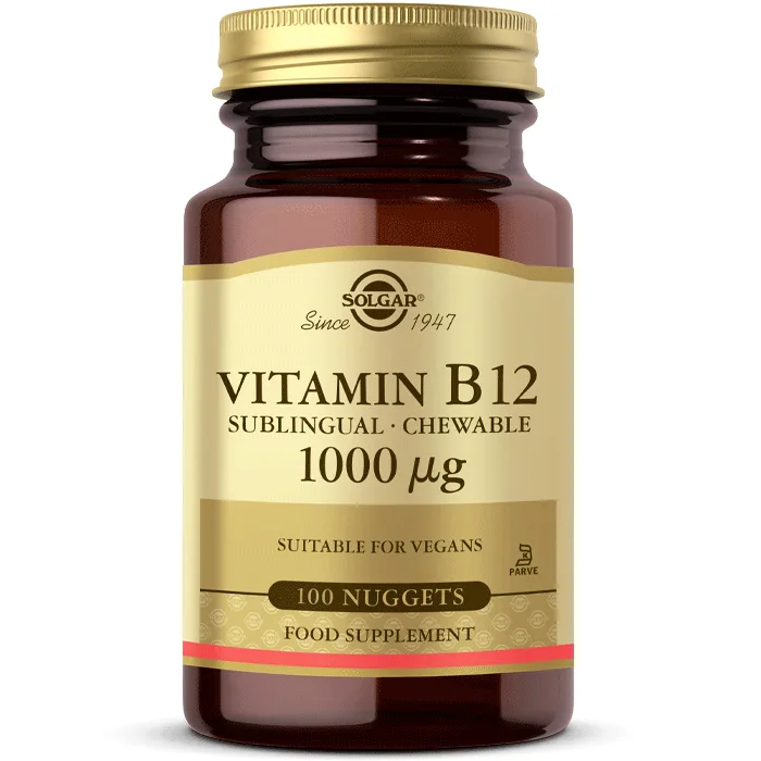 SOLGAR VITAMIN B12 1000 MCG DİLALTI TABLET