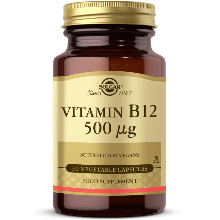 Solgar SOLGAR VITAMIN B12 500 MCG KAPSÜL