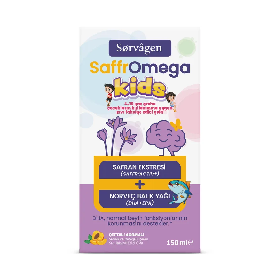 SORVAGEN SAFFROMEGA KIDS ŞURUP