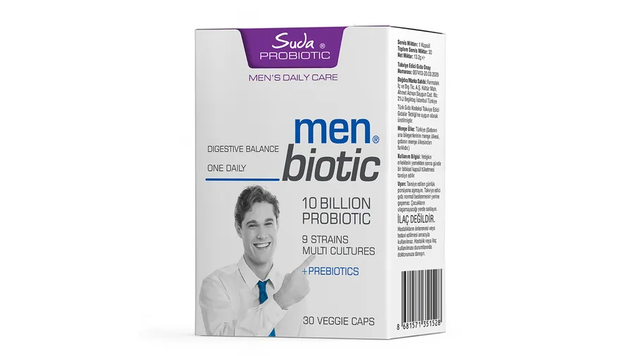SUDA PROBIOTIC MENBIOTIC KAPSÜL