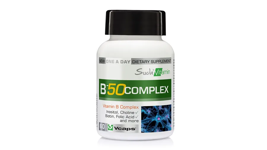 SUDA VİTAMİN B-50 COMPLEX KAPSÜL