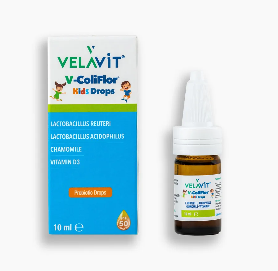 VELAVİT V-COLIFLOR KIDS DROPS DAMLA
