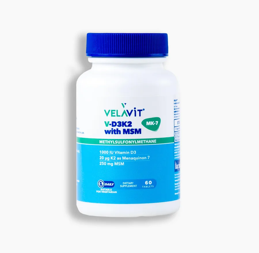 VELAVİT V-D3K2 WITH MSM TABLET