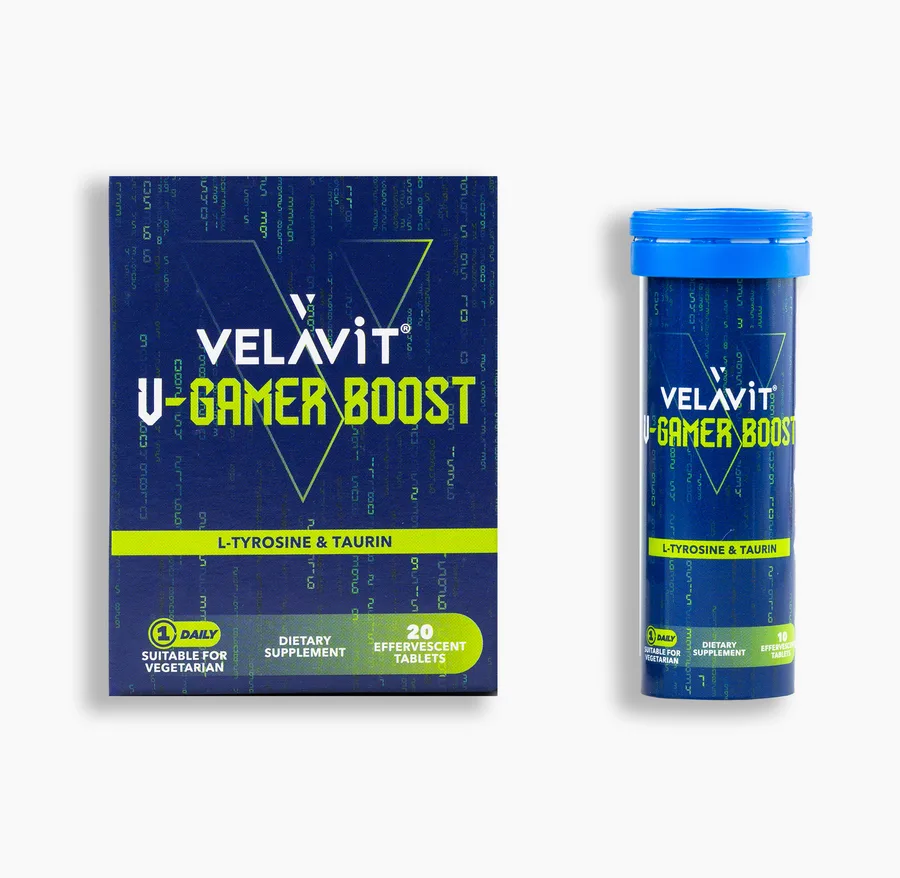 VELAVIT V-GAMER BOOST EFERVESAN TABLET