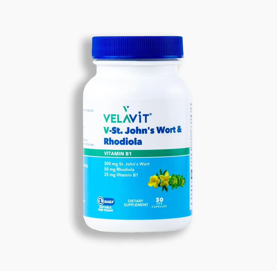 VELAVİT V-ST. JOHN'S WORT & RHODIOLA KAPSÜL