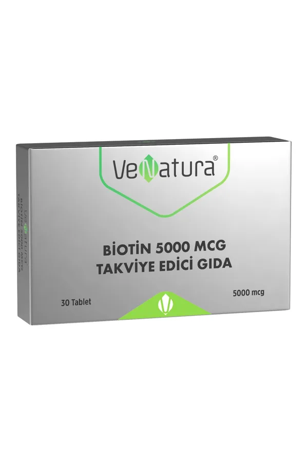 VENATURA BİOTİN 5000 MCG TABLET