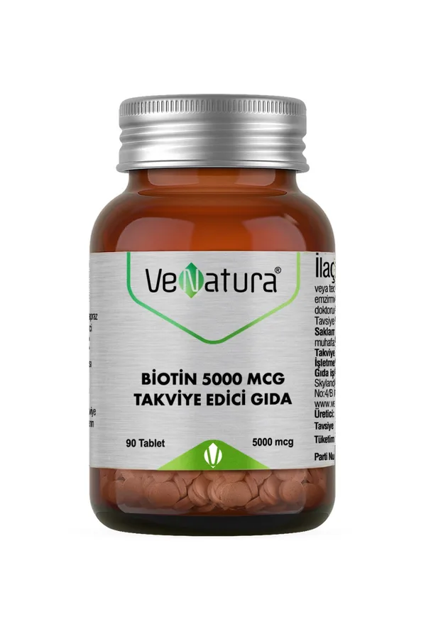 VENATURA BİOTİN 5000 MCG TABLET